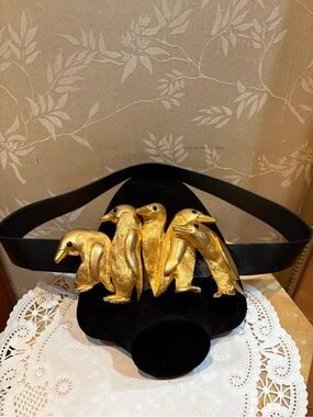 Margarita Barrera Design Penguin Belt Buckle & Strap